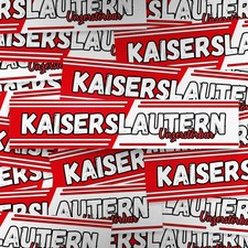 100x Kaiserslautern Aufkleber/