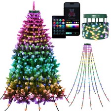 LED Lichterkette Christbaumbeleuchtung Baummantel Weihnachtsbaum 280 LEDs