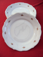 1 x Walbrzych Porzellan Speiseteller mit Goldrand ø ca. 23,0 cm