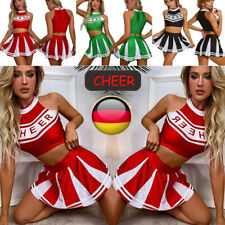 Damen Cheerleader Kostüm Set