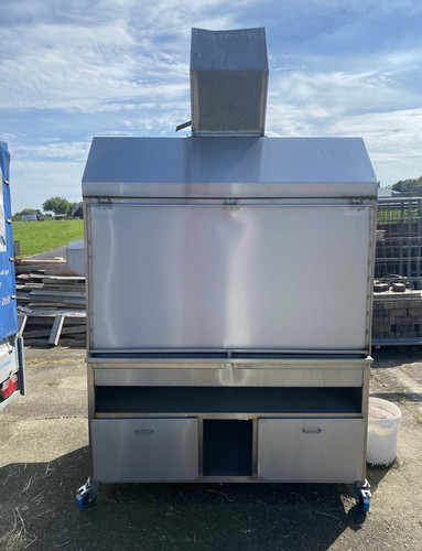 Edelstahl holzkohlegrill - edelstahl,