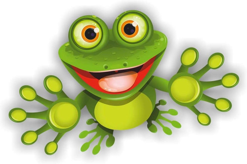 Frosch frog 9 cm - -,