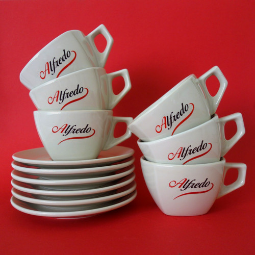 Große cappuccinotassen mit - 6,