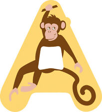 Buchstabe Kinderzimmer Tiere