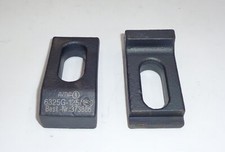 2 Spannpratzen für Maschinen-Schraubstock Allmatic 125mm, 160mm