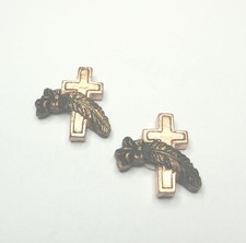 Deko-Kreuze gold Streudeko Tischdeko Kommunion Konfirmation