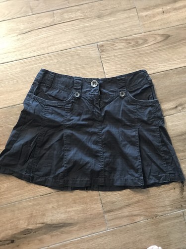 Rock minirock grau schwarz - grau/schwarz, 38
