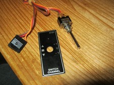 Graupner 2 Kanal Schaltmodul lang 3 - stufig Schalter 5 polig mit Blende 4151