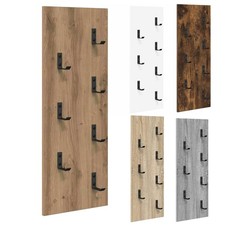 Wandgarderobe Holz Flur Garderobe Hutablage Kleiderstange Diele Kleiderständer