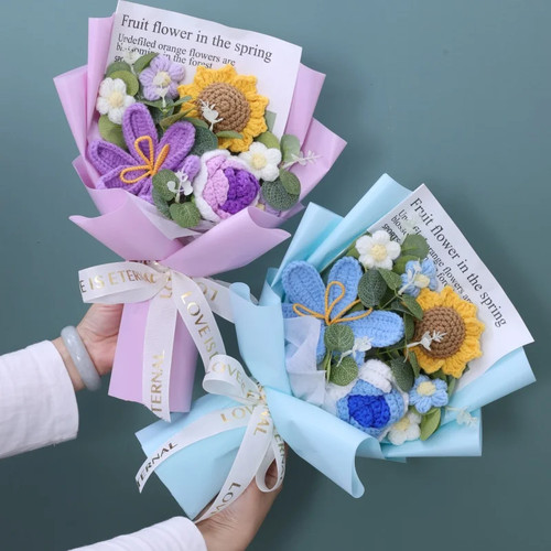 Künstlicher blumenstrauß - künstlicher,