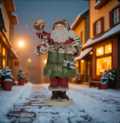 Nostalgische weihnachtsmann - nostalgische,