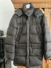 Original Bogner Fire+Ice Herren Daunenparka, Braun, Gr. 50, Pelz - 2x getragen