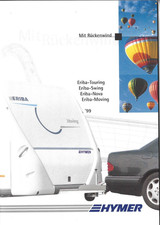 HYMER ERIBA - 1999 -  WOHNWAGEN PROSPEKT - MIT PREISLISTE - CAMPING