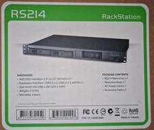 Synology RS214 NAS Rackstation mit OVP