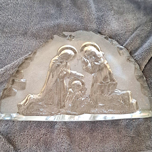 Weihnachtskrippe wandrelief - weihnachtskrippe,