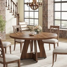 Tisch Esstisch aus Wallnussholz, Wohnzimmertisch, Bohoo, Modern, Schlicht 120cm