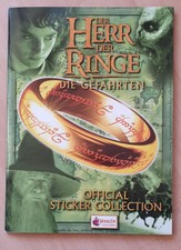Der Herr der Ringe "DIE GEFÄHRTEN" Stickeralbum, Merlin Collections