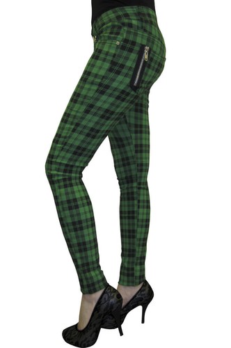 Banned apparel green tartan - banned,
