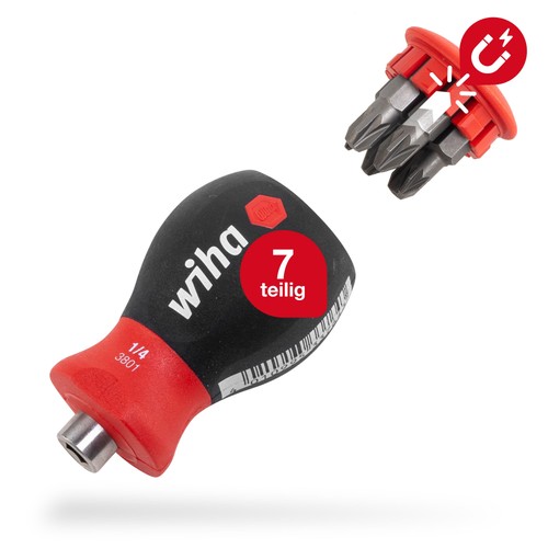 Wiha schraubendreher stubby - schraubendreher,