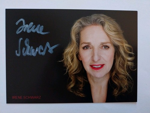 Irene schwarz autogramm - schwarz,