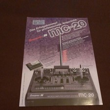 Graupner Modulsystem mc 20 Modellbau Katalog 20?? Heft 3
