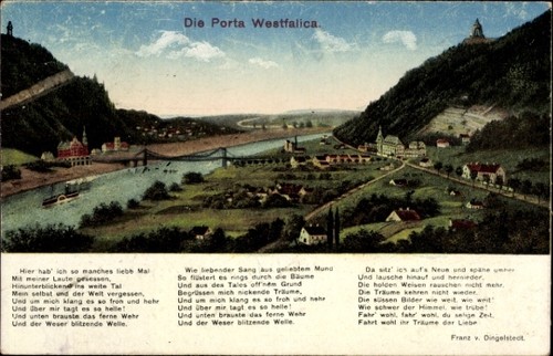 Porta westfalica der - an,