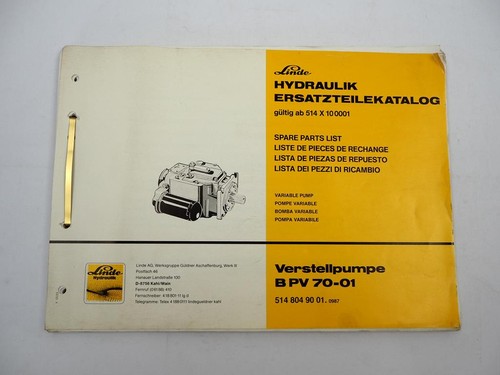 Original linde bpv70 - original,