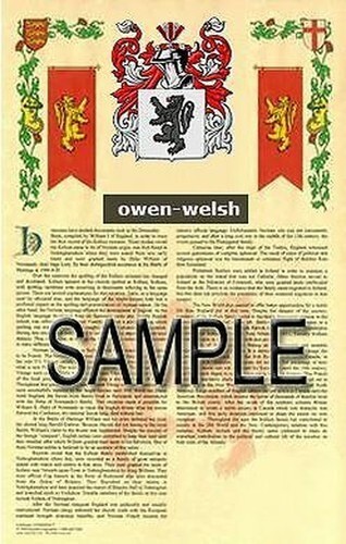 Owen wappen name - owen,