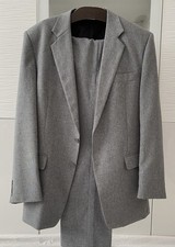 Herren Anzug 2Teile ,Sakko & Hose Gr.94 = ( L/50) Grau in Sehr gutem Zustand