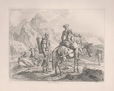 Auf der Scheideck Reiter Pferd