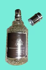 LEERE Glas PARFUMFLASCHE Parfum FLAKON 4711 ACQUA COLONIA Coffee 50ml Damen Duft