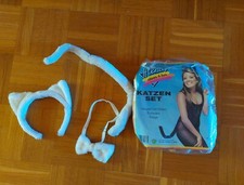Katzenset, 3-teilig, gebraucht, Karneval, Fasching