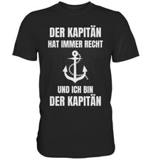 Kapitän Uniform T-Shirt zur