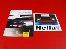 HELLA Katalog Prospekt 90 iger Jahre selten Sammler Deko Werkstatt