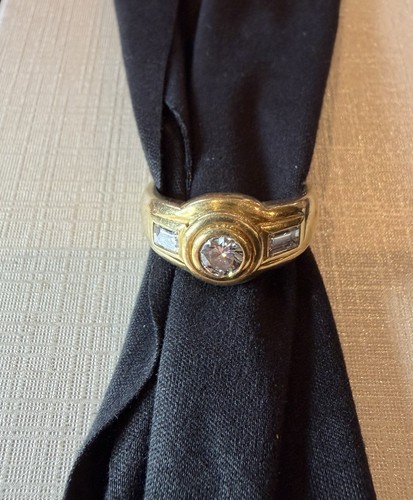 Ring 750 gold - ring,