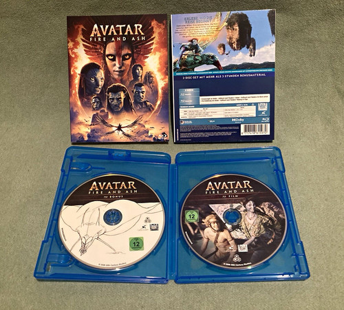 Avatar blu ray - 1-3, blu-ray