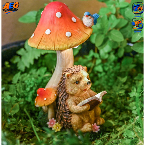 Gartendeko igel figur solar - gartendeko,