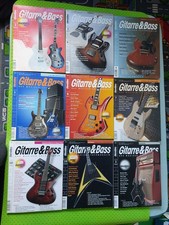 Gitarre&Bass Zeitschriften Magazin Sammlung 2006-2009 26 Ausgaben, Guter Zustand