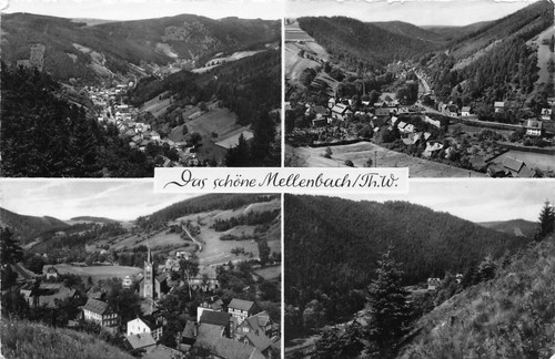 Mellenbach mehrbildkarte - mellenbach,