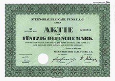 Stern Brauerei Carl Funke 1969