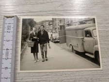Foto alt Essen, Weg zum Markt, Autos, Transporter (18)