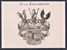 Kalckreuth / Wappen coat of