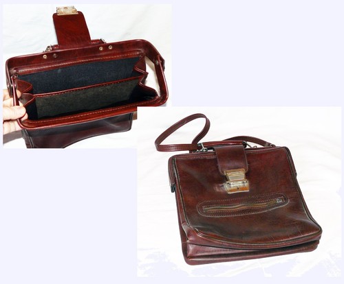 Vintage ledertasche - vintage,