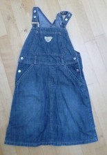 Steiff Bären Tunika Träger Jeans Kleid Gr. 122 ( 128 / 134 )