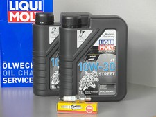 Yamaha YFM 125 Breeze Wartung Service und Inspektions Set Öl und Zündkerze 