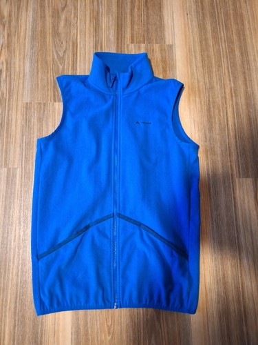Vaude fleeceweste blau 158 - gr,