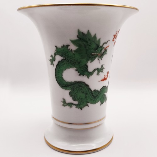 Meissen bechervase mit - –,
