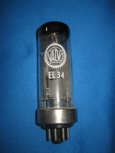 Valvo el34 metal base - metal, 1956
