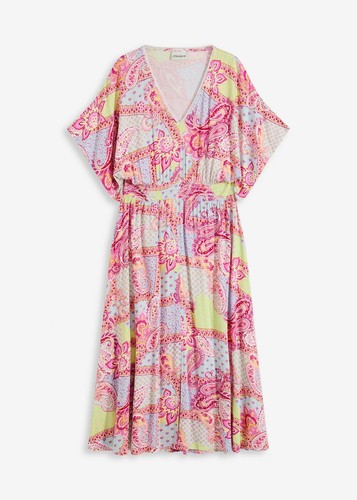 Jerseykleid mit spitze aus - mit,