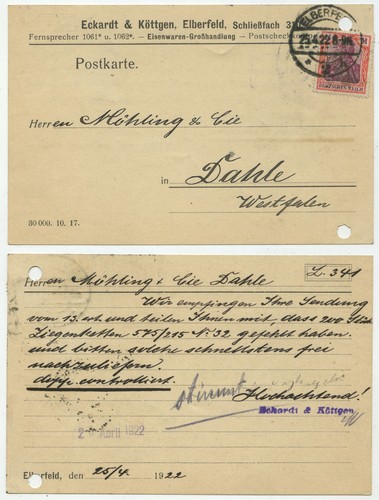 42404 postkarte eckardt - 42404,